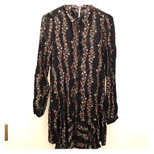 Free People floral button up NWT